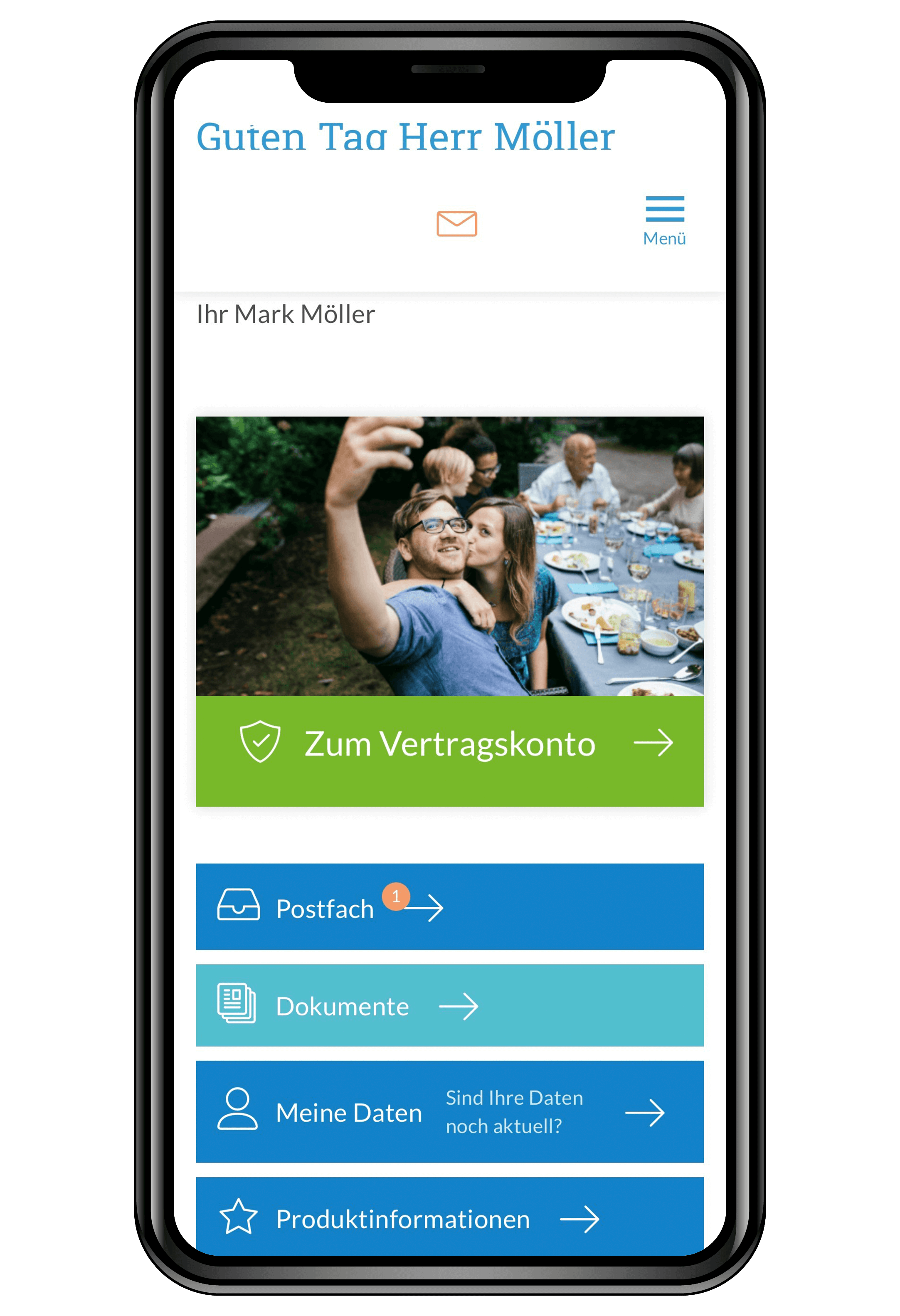 Nutzung der App 